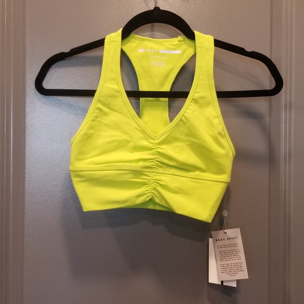 Dkny Racerback Sports Bra - Size XS